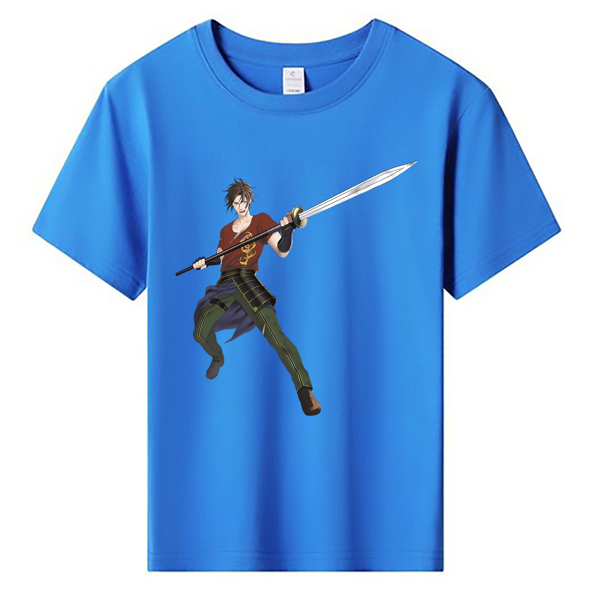 （画像用） 刀剣乱舞 Touken Ranbu 綿100％キッズTシャツ（フロントプリント）
